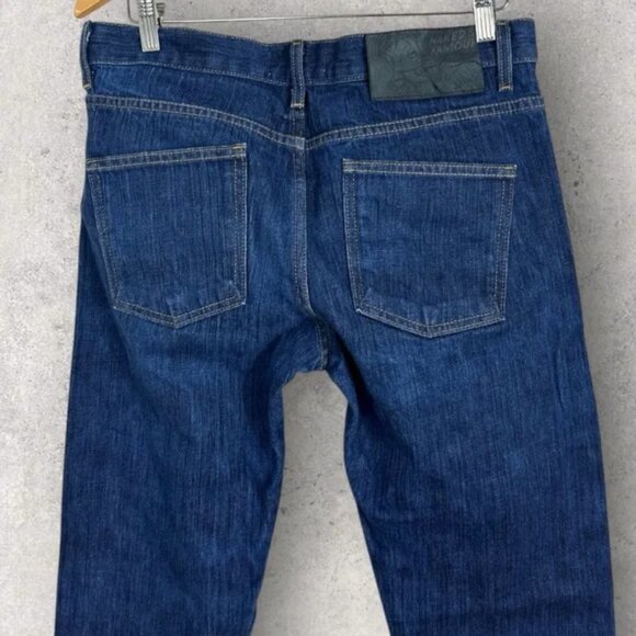 Naked & Famous Raw Japanese Selvedge Jeans Mens Size 33 Kasuri Super Guy Denim - Picture 14 of 14
